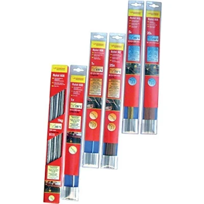 Image of ROTHENBERGER Industrial Brass Welding and brazing rods, ROLOT 603, 8 Pieces 1.5x333 mm