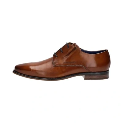 Image of bugatti Men&#039;s Armo Comfort Low lace up Shoes, Cognac, 7.5 UK