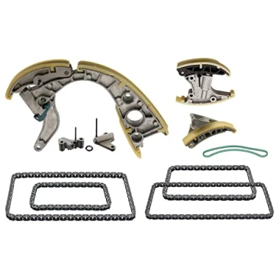 Image of 057109229G, 057109229GS1, 059109229K, 059109229KS1 Timing chain Kit FEBI BILSTEIN 45003 Simplex, Closed AUDI: A4 B8 Avant, Saloon