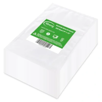 Image of Vacuum Food Sealer Bags 20CMx30CM 200Bags, Commercial Grade Textured Bag for Sous Vide Cooking, Convenient Extractable Package Design Pre Cut with BPA Free and FDA Approved