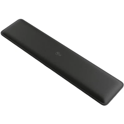Image of Glorious Gaming Padded Keyboard Wrist Rest (Full Size, 17mm Thick) Anti Fray Stitched Edges, Smooth Cloth Surface, Slip Rubber Base, Medium Firmness, 440 x 100 Black Stealth