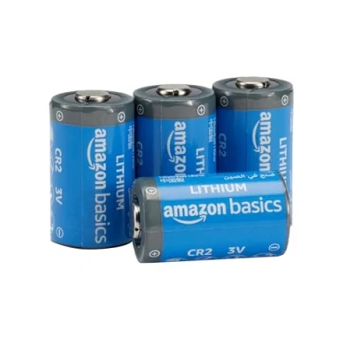 Image of Amazon Basics Non Rechargeable Lithium CR2 3V Batteries, 4 Pack