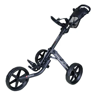 Image of Fast Fold Mission 5.0 Golf Trolley, Charcoal/Black, One Size