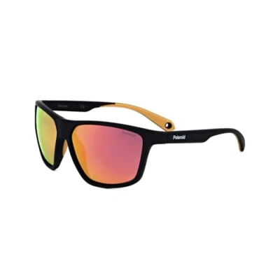 Image of Polaroid PLD 7040/s Sunglasses, 71C/OZ Black Yellow, L