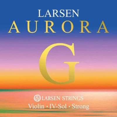 Image of LARSEN Strings Aurora Violin G Silver 4/4 Strong