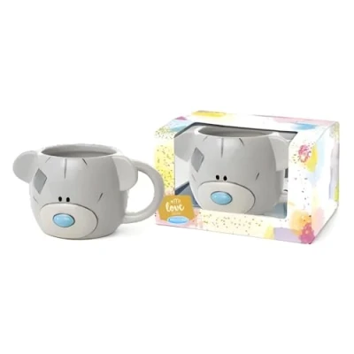 Image of Me to You Bear Tatty Teddy Shaped Ceramic Mug, AGE01029, White.