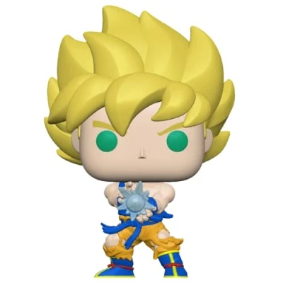Image of Funko Pop Figures Dragon Ball Z Super Sayian Goku Kamehameha #948 Exclusive Diamond Collection Edition