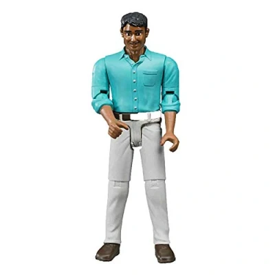 Image of Bruder 60003 &quot;Man Medium Skin and White Jeans Figure
