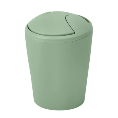 Image of Spirella SP2769 Move Waste Bin Basil Green 2L, Plastic