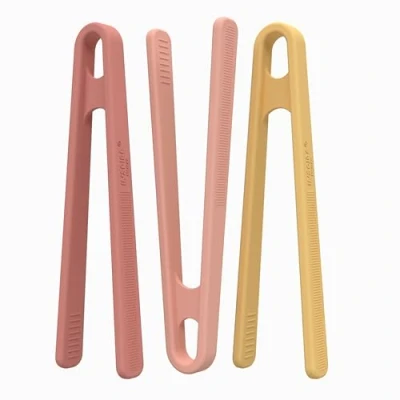 Image of Inspire My Play 3 x Coral Kids Tweezers for Fine Motor Skills Toy Tongs Children Pincer grip Toys Sensory and Accessories Messy