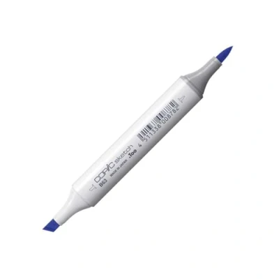 Image of Copic Sketch Coloured Marker Pen (B 63) Light Hydrangea, For Art &amp; Crafts, Colouring, Graphics, Highlighter, Design, Anime, Professional Beginners, Supplies Colouring Books