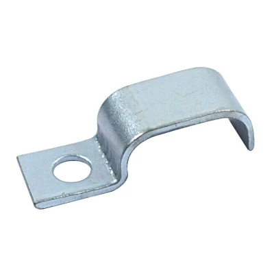 Image of 10x Matlock 5MM (2 Pipe) Half Saddle Clamp Light Duty BZP