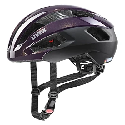 Image of uvex Rise cc Secure Performance Bike Helmet for Men &amp; Women Individual Fit Optimized Ventilation Prestige Black 52 56 cm