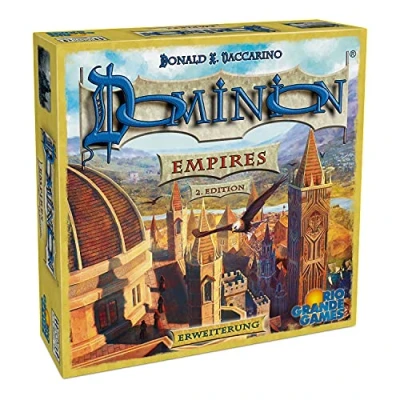 Image of Rio Grande Games 22501422 Dominion Expansion Empires (2nd Edition), Yellow