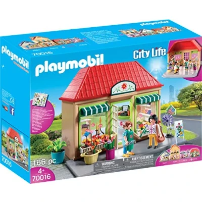 Image of Playmobil City Life 70016 My Flower Shop, For Children Ages 4+