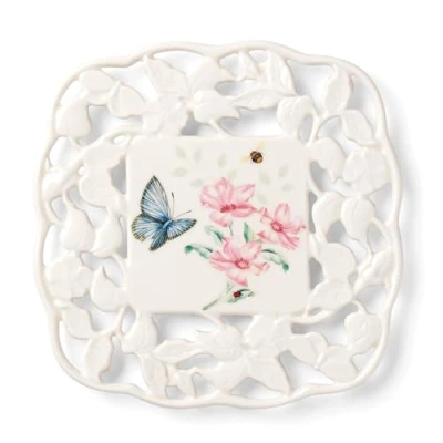 Image of Lenox Butterfly Meadow Trivet, 0.90 LB, Multi
