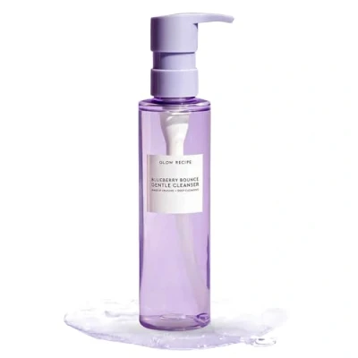 Image of Glow Recipe Blueberry Bounce Hyaluronic Acid Foaming Cleanser Pore Refining + Hydrating Gentle Face with AHA Vegan Cruelty Free Wash for Sensitive Skin (160ml / 5.4oz)