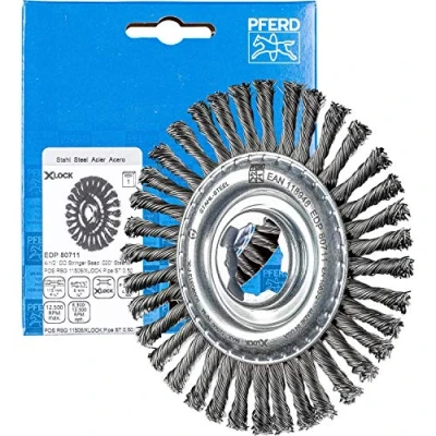 Image of Pferd 43302111 Pipe Braided with X Lock Steel Round Brush