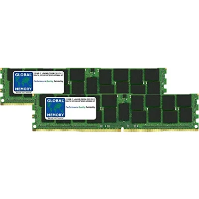 Image of 128GB (2 x 64GB) DDR4 2933MHz PC4 23400 288 PIN ECC REGISTERED LOAD REDUCED DIMM (LRDIMM) MEMORY RAM KIT COMPATIBLE WITH SERVERS/WORKSTATIONS/MOTHERBOARDS