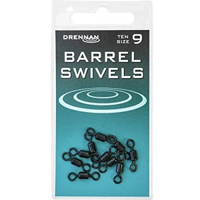 Image of Drennan Barrel Swivels For Fishing Pack Of 10: 9