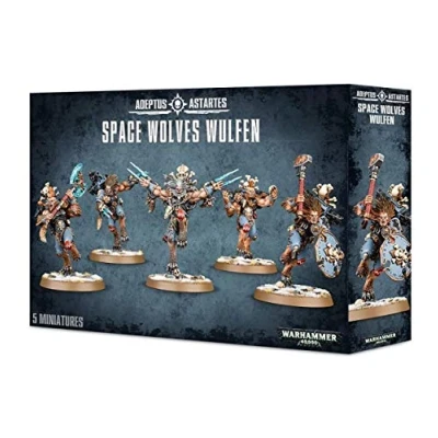 Image of GAMES WORKSHOP 99120101140 &quot;&quot;Space Wolves Wulfen Plastic Kit