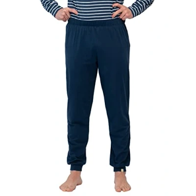 Image of greenjama Men&#039;s Jersey Trousers Pajama Bottom, Ultramarine, S