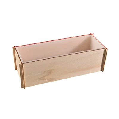 Image of Rectangle/Square Resin Silicone Mould Tray Geometric Epoxy Casting for Paperweight Dried Flower