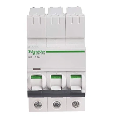 Image of Schneider Electric, SE10C306, IKQ, Miniature Circuit Breaker, 3P, 6A , C MCB