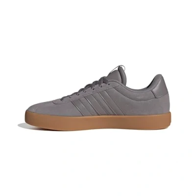 Image of adidas Men&#039;s VL Court 3.0 Shoes, Taupe Oxide/Taupe Oxide/Gold met, 6 UK