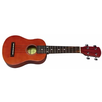 Image of PURE GEWA TENSON F512820 Ukulele Sopran incl. Online Lesson, red brown