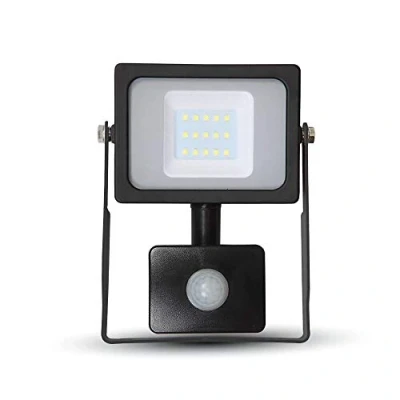 Image of LED Floodlight 10 Watt PIR Security Light IP65 Samsung 5 Year Warranty