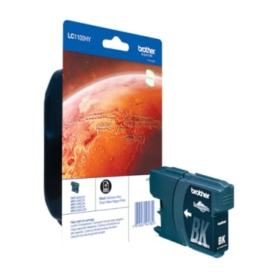 Image of Brother LC1100HYBK High Yield black original ink cartridge for DCP 6690CW, MFC 5890CN, 5895CW, 6490CW, 6890CDW, Justio 5890CN