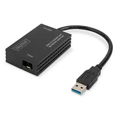 Image of DIGITUS USB3.0 Gigabit SFP Network Adapter additional module needed