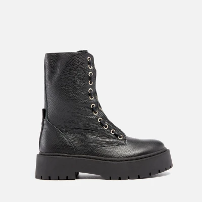 Image of Steve Madden Women&#039;s Odilia Leather Zipped Boots UK 7