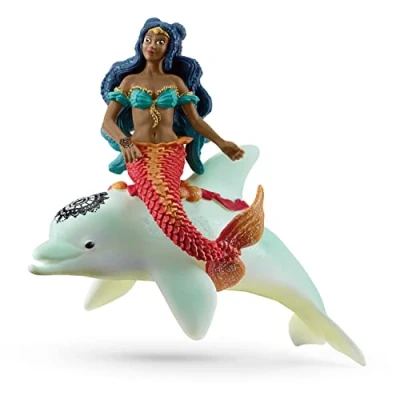 Image of SCHLEICH 70719 Isabelle on Dolphin bayala Toy Figurine for children aged 5 12 Years