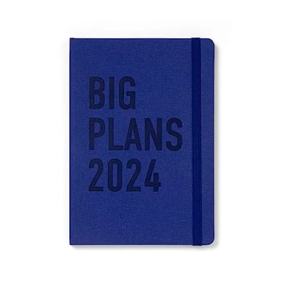 Image of Letts Big Plans A5 2024 week to view diary navy
