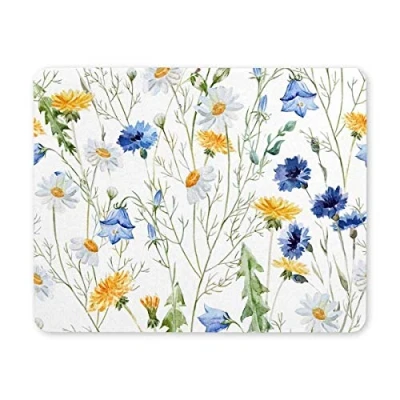 Image of Gaming Mouse pad,Mouse Pad Wild Flowers Non Slip Mat Mousepad