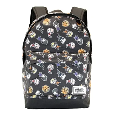 Image of Naruto Wind FAN HS Backpack, Black, 18 x 30 43 cm, Capacity 22 L