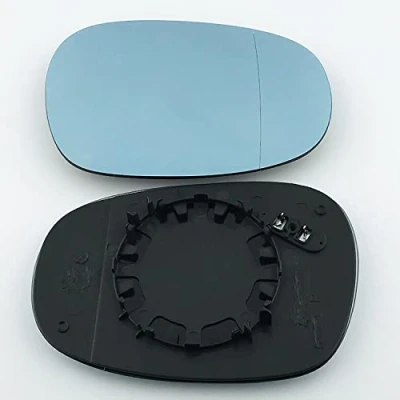Image of Fits BMW 1 Series, For 2010 to 2012 Heated Base Wide Angle Wing Mirror Glass RIGHT HAND (UK Driver Side)