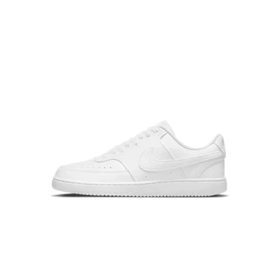 Image of NIKE Men&#039;s Court Vision Low Next Nature Sneaker, Black/Black Black, 6 UK