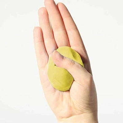 Image of NRS Healthcare E86310 Hand Exercise Putty, Tub of 450g ,Yellow, Soft