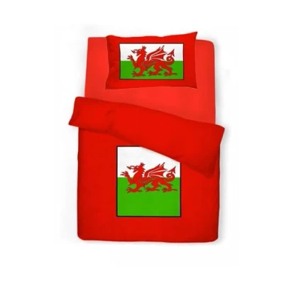 Image of Intimates Single Bed Welsh Dragon Urban Duvet Quilt Cover Bedding Set