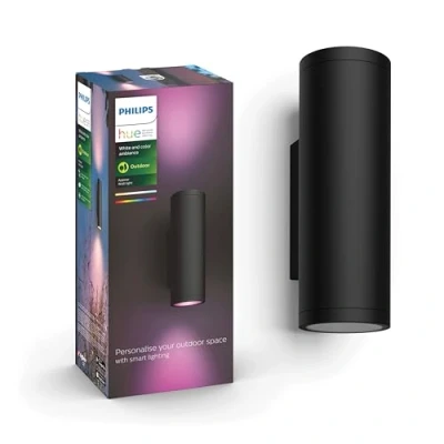 Image of Philips Hue Appear Colour Smart LED Outdoor Wall Light
