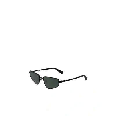 Image of Calvin Klein Woman CKJ25200S 002 Sunglasses Metal Black Cat Eye Normal