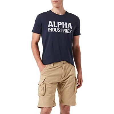 Image of Alpha Industries CREW Shorts, Men&#039;s, Size: 29, Sand