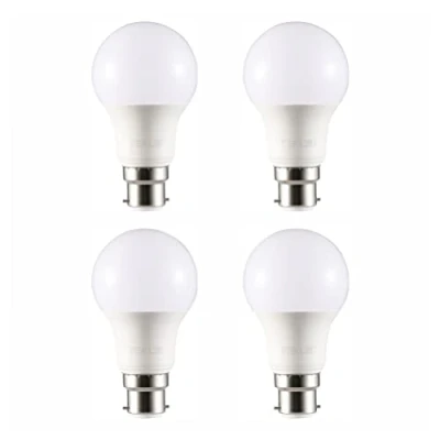 Image of TEKLED® A60 LED Bulbs B22 Bayonet Cap Energy Saving 12W Light Bulb 100W Incandescent Equivalent 2700K DIMMABLE 1020LM 4 Pack Warm White