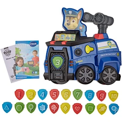 Image of Paw Patrol Chase on the Case Cruiser