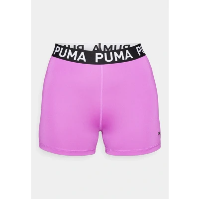 Image of Puma Strong Short Leggings, Women&#039;s, Size: 3XL, Wild berry