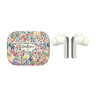Image of VQ Skylark Wireless Bluetooth Earbuds Cream, Cream,Patterned