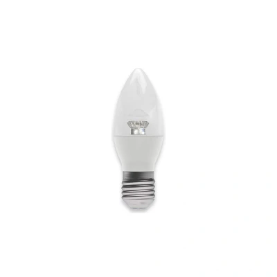 Image of Clear Dimmable LED Candle 2.1W E27 4000K Bell Lighting
